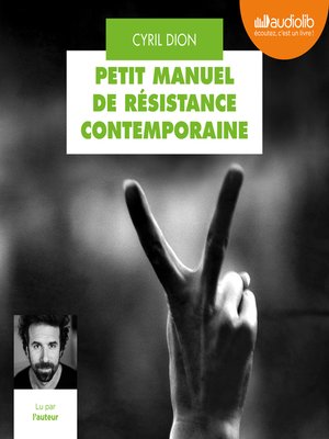 cover image of Petit Manuel de résistance contemporaine